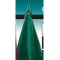 Embroidered Sports Towel With Corner Grommet & Left Corner Hook